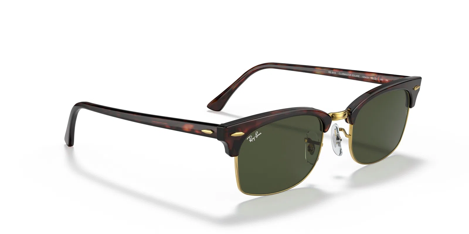 Ray-Ban Clubmaster Square 3916 Sunglasses - view 16